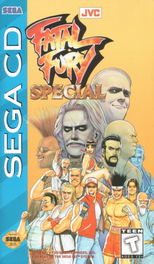 Fatal Fury Special (USA) Sega CD Game Cover